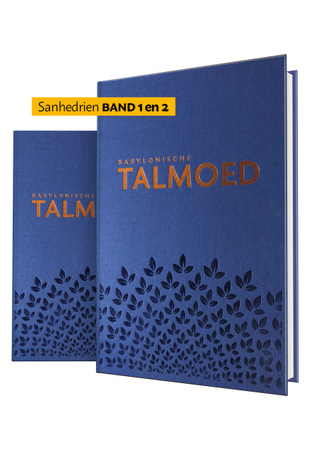 2-pak Talmoed Sanhedrien band I + band II  (hfst. 1-6)