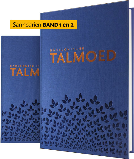 2-pak Talmoed Sanhedrien band I + band II  (hfst. 1-6)