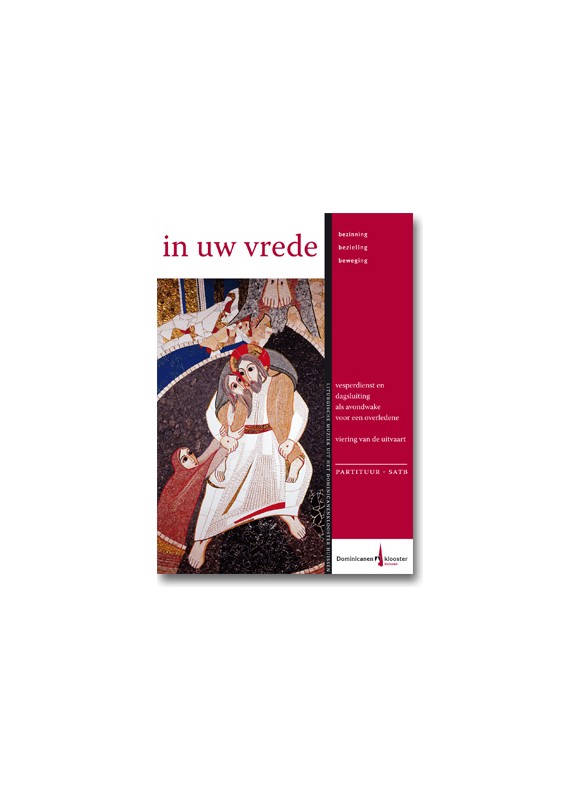 In uw vrede (partituren)